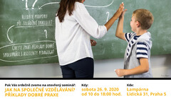 Seminář: Jak na společné vzdělávání? Příklady dobré praxe