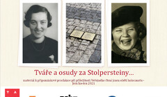 Procházka při příležitosti čtení jmen obětí holocaustu: Tváře a osudy za Stolpersteiny
